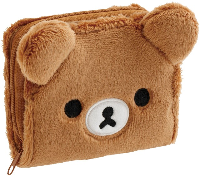 【リラックマ新商品】「ぬいぐるみワレット」チャイロイコグマ　3,300円