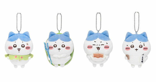 【ハチワレだらけくじ】D賞：マスコット／サイズ：約H110×W85～95×D50～80mm