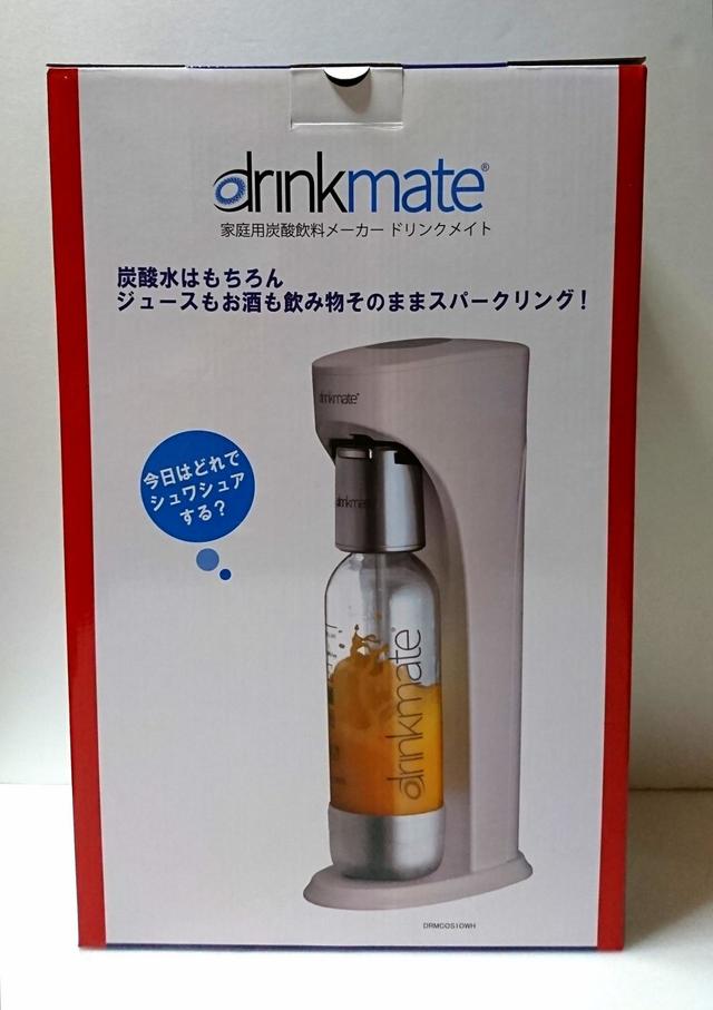 シナジートレーディング　家庭用炭酸飲料メーカー ドリンクメイト スターターキット　1個（シリンダー1本）　8388円