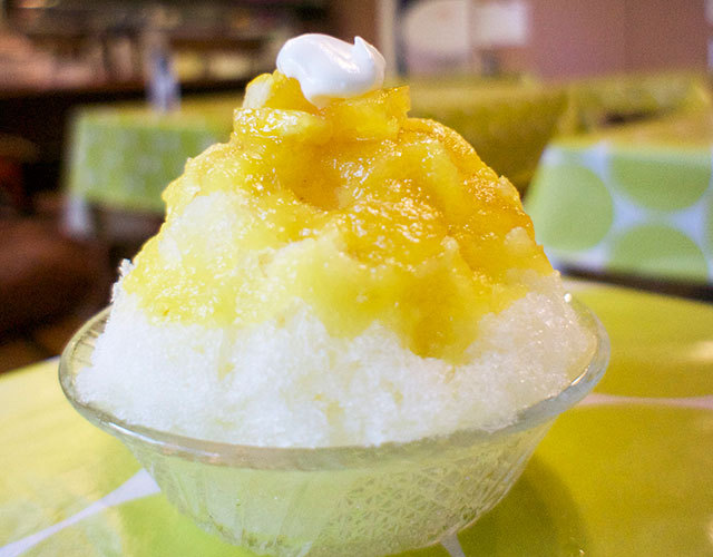 雪うさぎ／インド黒はちみつとスイートパイン 800円