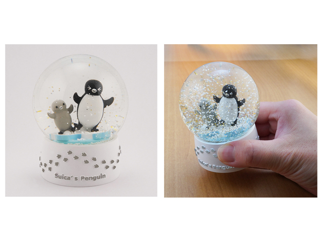 ＜2月下旬販売開始予定＞Suicaのペンギン スノードーム：3,850円（税込）