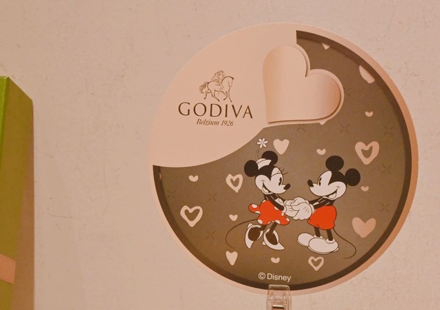 【ゴディバ】ミッキーマウス＆ミニーマウスデザインの商品、必見です