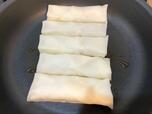 【ヤオコー パリッとろ春巻】今回は少なめの油で焼きます