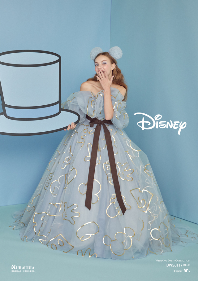 クラウディア「ディズニーウェディングドレス」10thコレクション