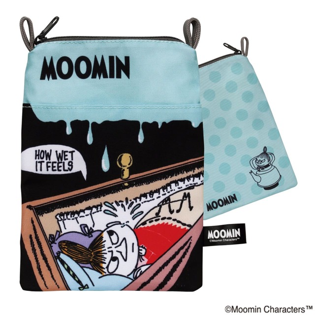 【ムーミン　サコッシュにもなるポーチコレクション】リトルミイ／縦幅約180mmでスマホも収納可能！