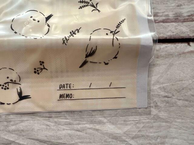 右下には、日付とメモを書ける欄があるのもうれしい！