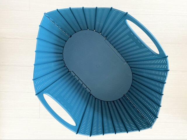 【seiei（セイエイ）のランドリーバスケット】ランドリーバスケットの出来上がり