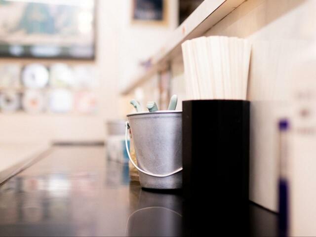 清潔感のある店内