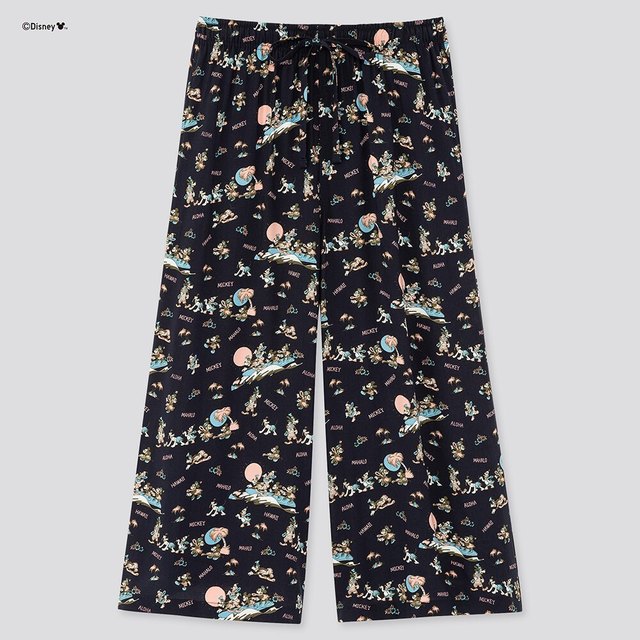 【WOMEN】ミッキー アロハ リラコ（ワイド）¥990