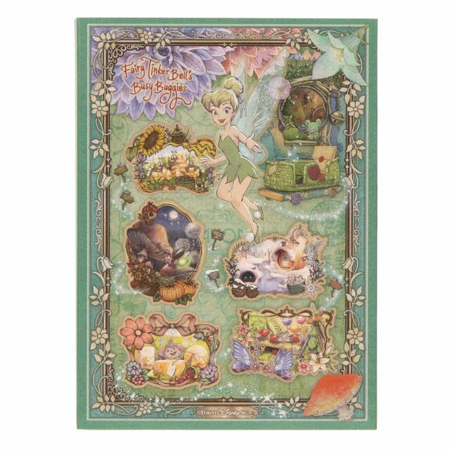 メモ 700円｜「フェアリー・ティンカーベルのビジーバギー」をテーマにしたグッズ｜東京ディズニーシー新テーマポート「ファンタジースプリングス」販売店舗：東京ディズニーシー「エンポーリオ」｜発売日：2024年5月28日（火）