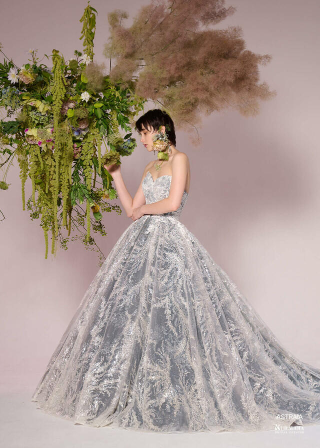 「Irida maison（イリーダメゾン）」新作ウェディングドレス　IM-0035_Gray