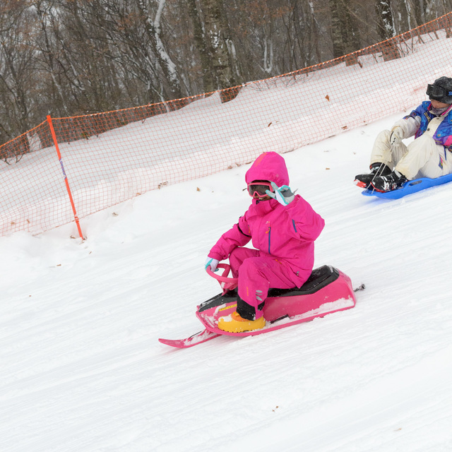 雪遊び・ソリ遊び専用エリア「たんばランド」｜たんばらスキーパーク