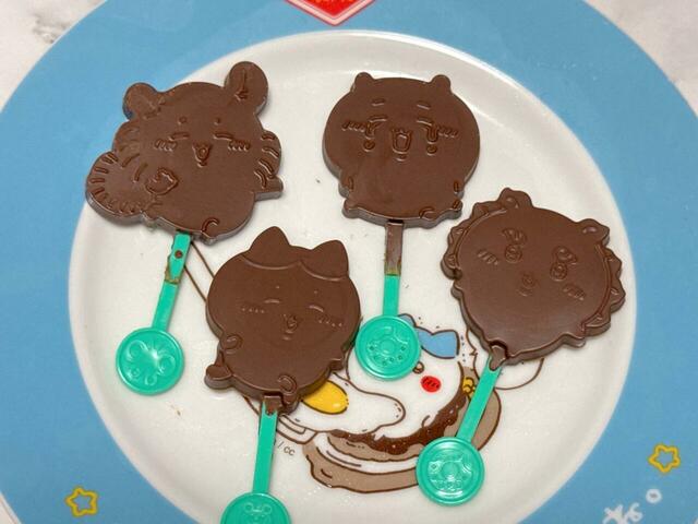 4人を並べてみました。食べるのがもったいないほどかわいいです♪