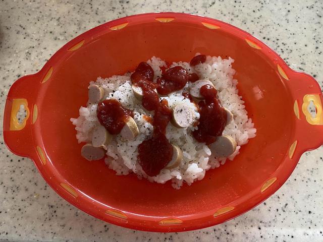 【ダイソー】レンジで簡単オムライス／100円