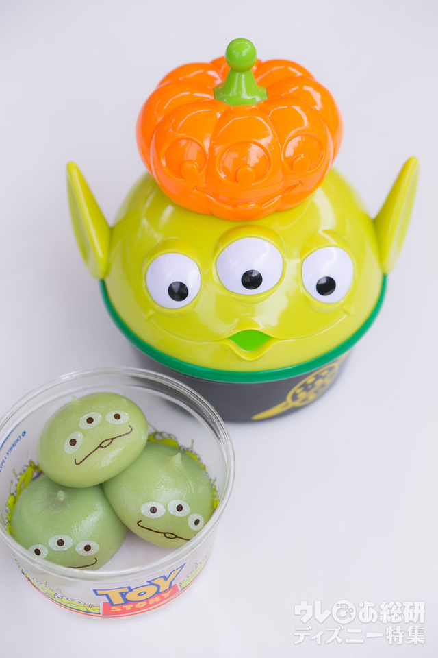 リトルグリーンまん、スーベニアケース付き|東京ディズニーランド「ディズニー・ハロウィーン」2016