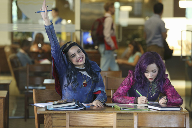 DESCENDANTS - Day 23. (Disney Channel/Jack Rowand) SOFIA CARSON, DOVE CAMERON
