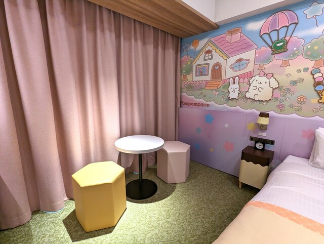 【三井ガーデンホテル銀座五丁目】ゆめみるポムポムプリン ルーム