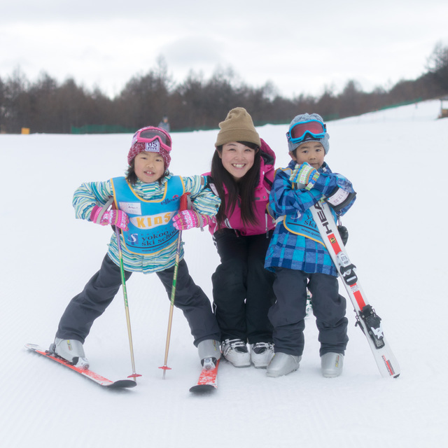 横尾スキースクールの櫻井コーチ｜軽井沢スノーパーク