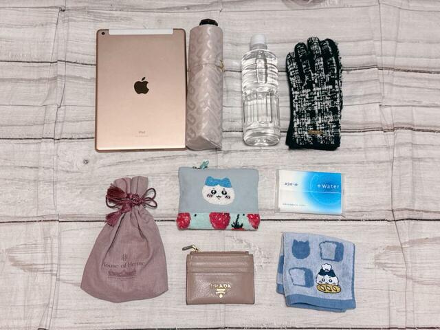 これだけの荷物が収納可能でした！