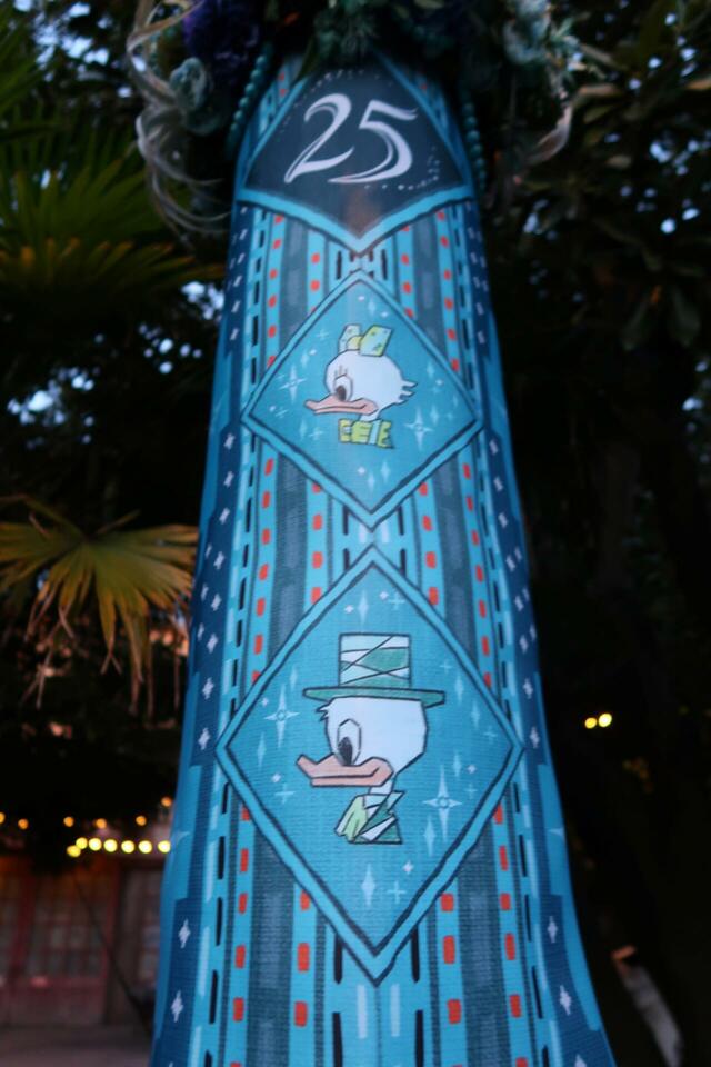 東京ディズニーシー25周年「スパークリング・ジュビリー」デコレーション