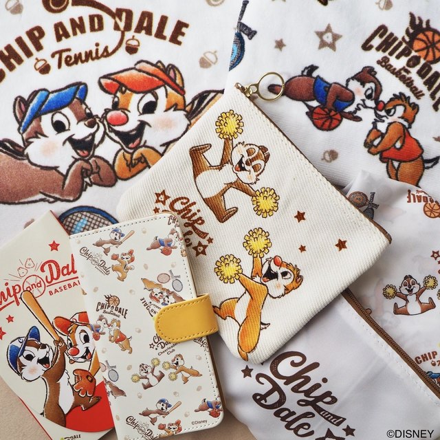 ころころ変わる表情が可愛い　イッツデモ  ”チップ&デール”グッズ