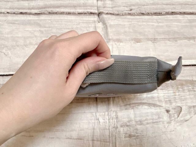 上部に持ち手付きで持ち運びの際に便利！