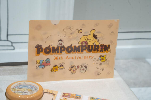 POMPOMPURIN 30th Anniversary クリアファイル 550円