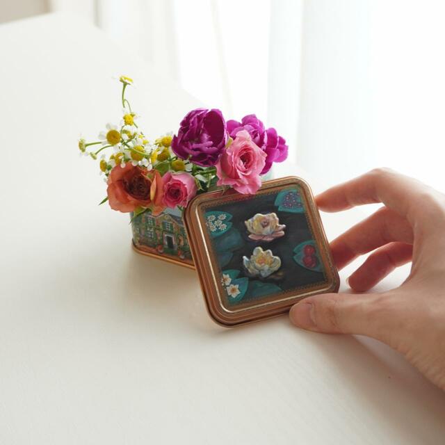 モネの庭缶　ダージリンティークッキー6個入り　1,188円（税込）