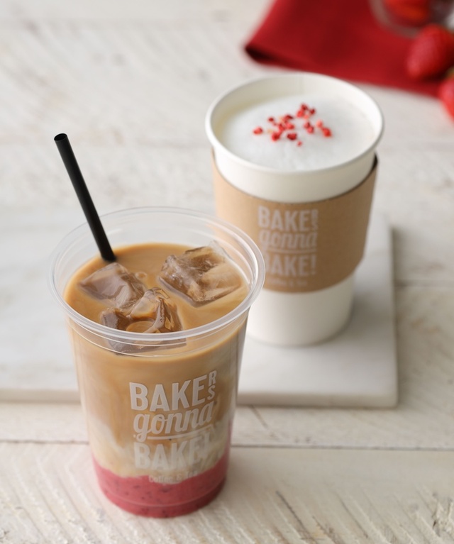 アイスストロベリーミルクティー・ストロベリーラテ