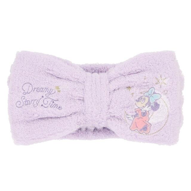 ヘアバンド 1,800円|東京ディズニーリゾート ミニーマウスのリラックスタイムグッズ|販売店舗:東京ディズニーランド「ホームストア」、東京ディズニーシー「ヴィラ・ドナルド・ホームショップ」|発売日:2026年6月25日(木)