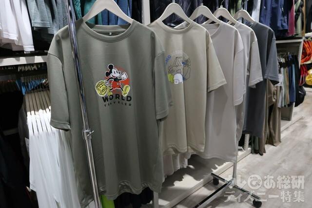 ワークマン　ディズニー半袖ドライTシャツ