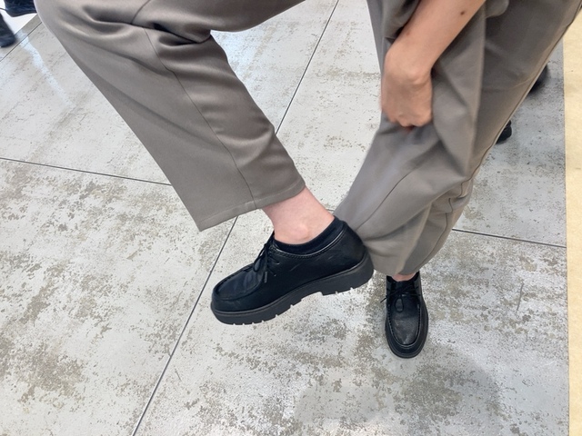 【ワークマン SOLOTEX®使用レイウォームテーパードパンツ】サイズはM、L、LLがありました