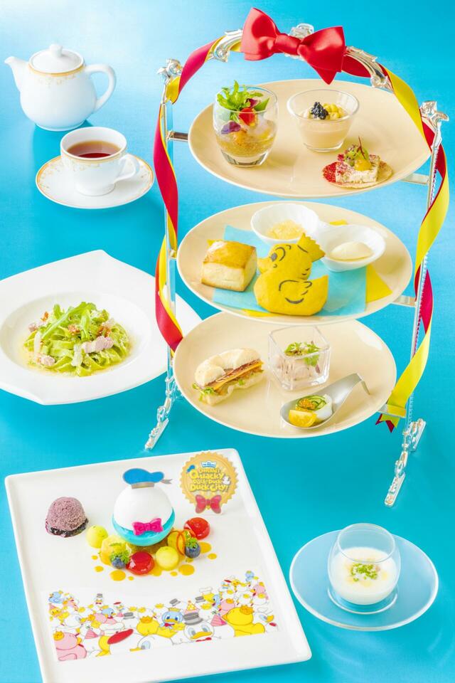 （2025年5月16日～2025年6月30日）東京ディズニーランドホテル ドリーマーズ・ラウンジ ディズニー・パルパルーザ“ ドナルドのクワッキー・ダック！ダック！ダックシティ！ スペシャルセット