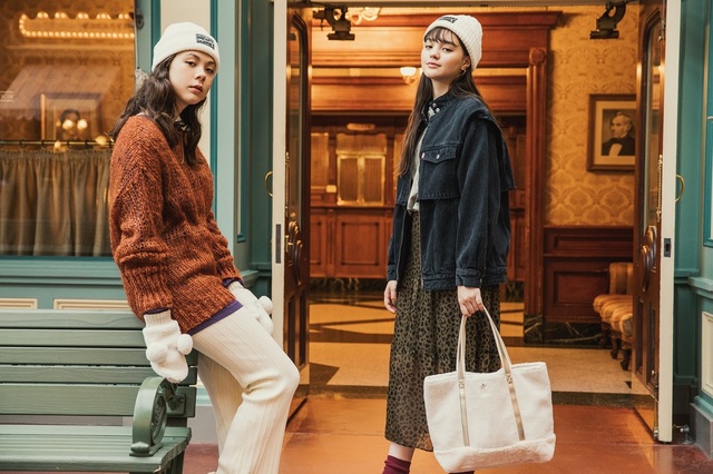 シックな秋冬カラーと合わせて