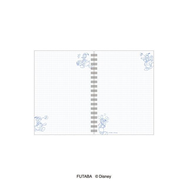 A5リングノート 770円｜郵便局「ドナルドダック90th喜怒愛楽ステーショナリー」