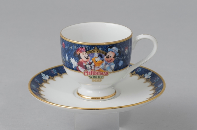 デミタスカップ＆ソーサー¥2,350｜東京ディズニーシー「クリスマス・ウィッシュ」（2016年）スペシャルグッズ