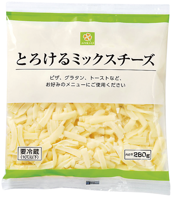【スマイルライフの食品売上ランキング 10位】「とろけるミックスチーズ」