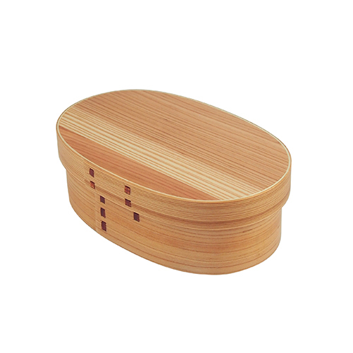 【ハンズのキッチングッズ売上ランキング 9位】「ハンズオリジナル　わっぱ弁当箱　500mL」2,200円（税込）