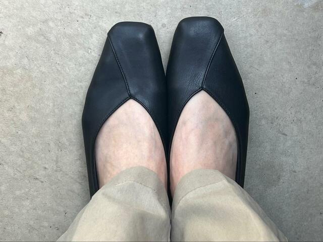 【AMERICAN HOLIC 整履き】かかとの部分がキュッとホールドされ履き心地◎