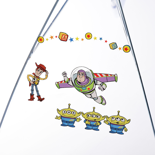 シール・ステッカー 傘用 ピクサーキャラクター