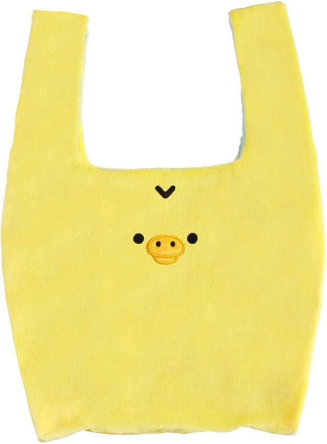 【リラックマ新商品】「ぬいぐるみマルシェバッグ」キイロイトリ　2,530円