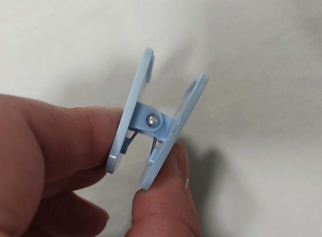 バネがしっかりしていて、挟みやすい