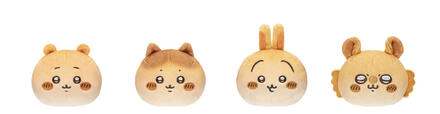 「パンみたいなもちもちマスコット」＜価格：各税込1,320円＞【ちいかわパン！ハチワレパン！うさぎパン！ちいかわのパン屋さん「ちいかわベーカリー」が原宿表参道にオープン】