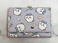 【アベイル×ちいかわ】がま口財布（ちいかわ）※ハチワレの総柄口金財布：1,980円（税込）