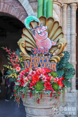 東京ディズニーシー　お正月のデコレーション