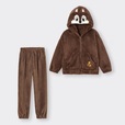 KIDS(男女兼用)マシュマロフィールラウンジセット(長袖) ¥3,490｜GUディズニー「チップ＆デール」コレクション