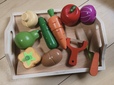 【日本知育玩具研究所 木製 おままごとセット】豊富な食材数