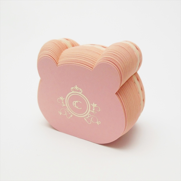 マカロンふせん クマさんver