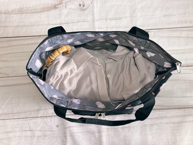2泊分の荷物を収納！