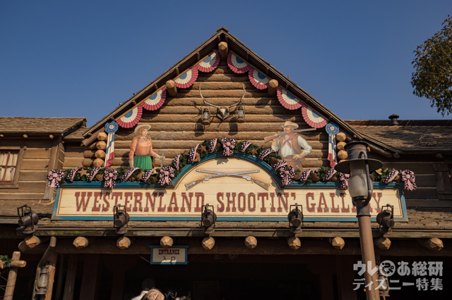 ウエスタンランド・シューティングギャラリー|TDL「クリスマス・ファンタジー」2016